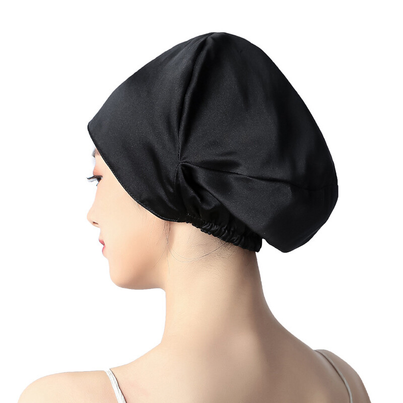 Mulberry Silk Night Cap Hair Wrap Sleeping Cap Bonnet for Hair Care Cosmetology