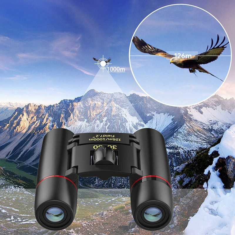 NEW BK-4 30X60 Binoculars Day/Night Vision Goggles Hunting Hiking Telescope USA