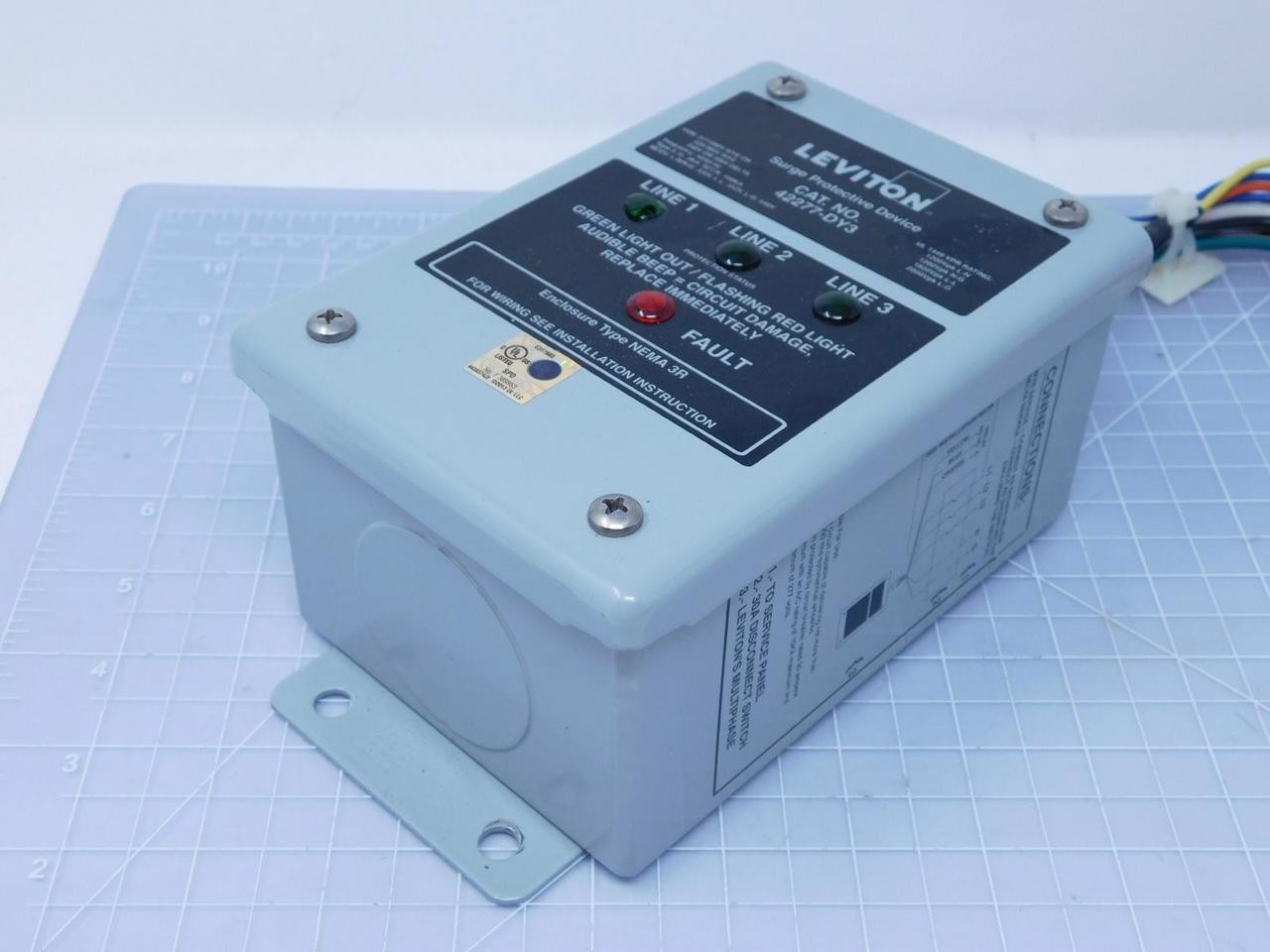 LEVITON 42277-DY3 SURGE PROTECTIVE DEVICE T131557