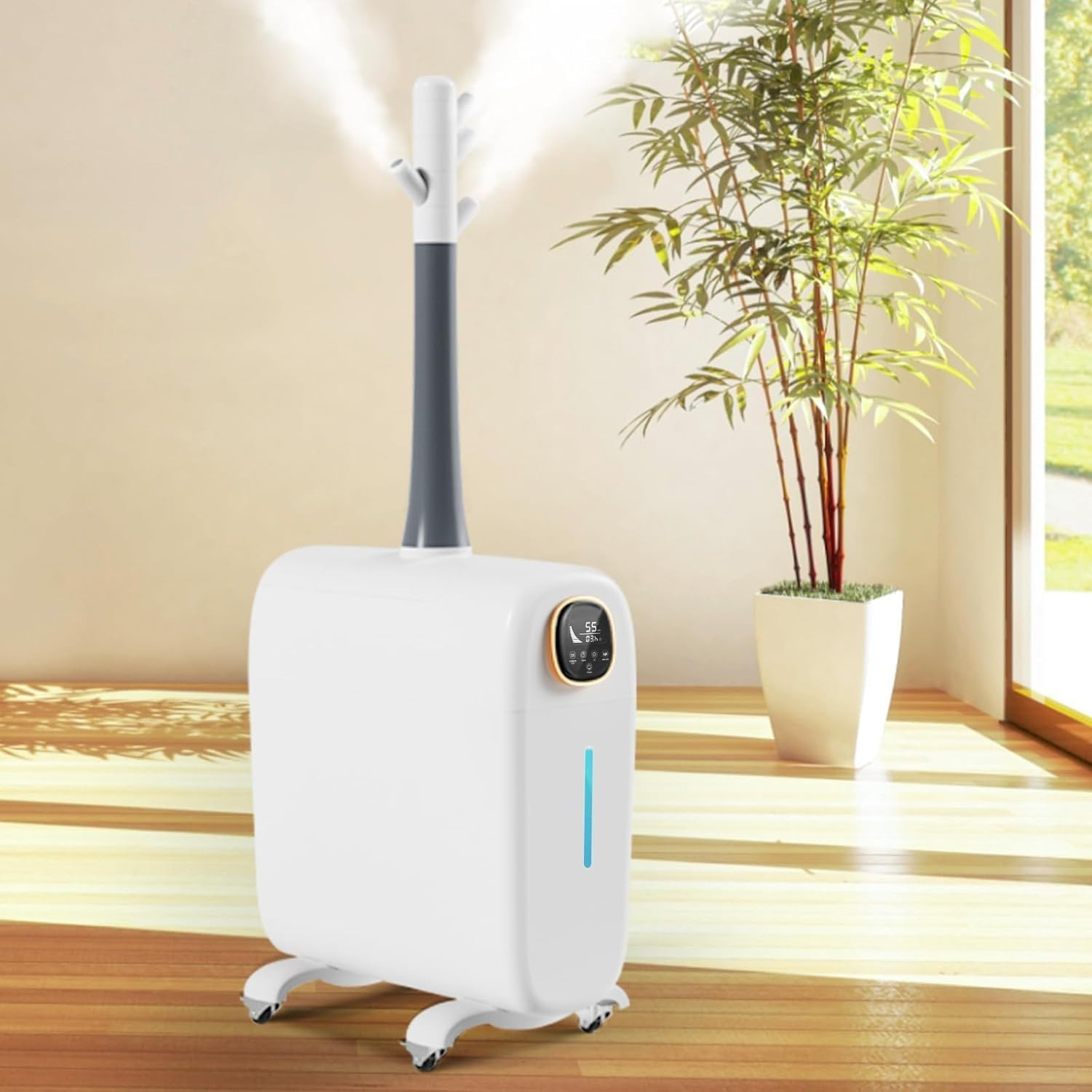 Smart Top Fill 6.6Gal Large Room Humidifier for Home, Nursery & Plants