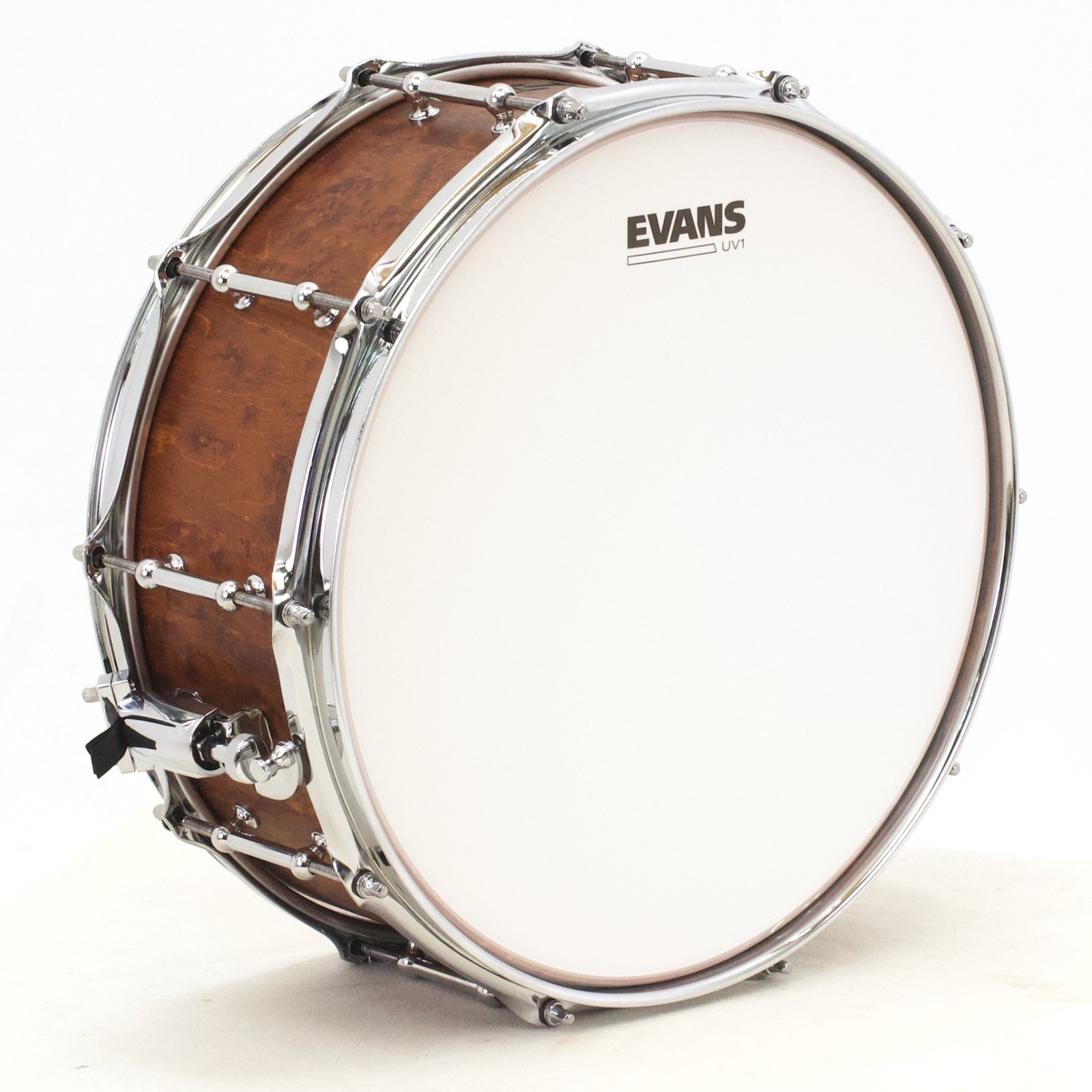 TreeHouse Custom Drums 5½x14 Solid Stave Head Birdseye Maple Snare Drum