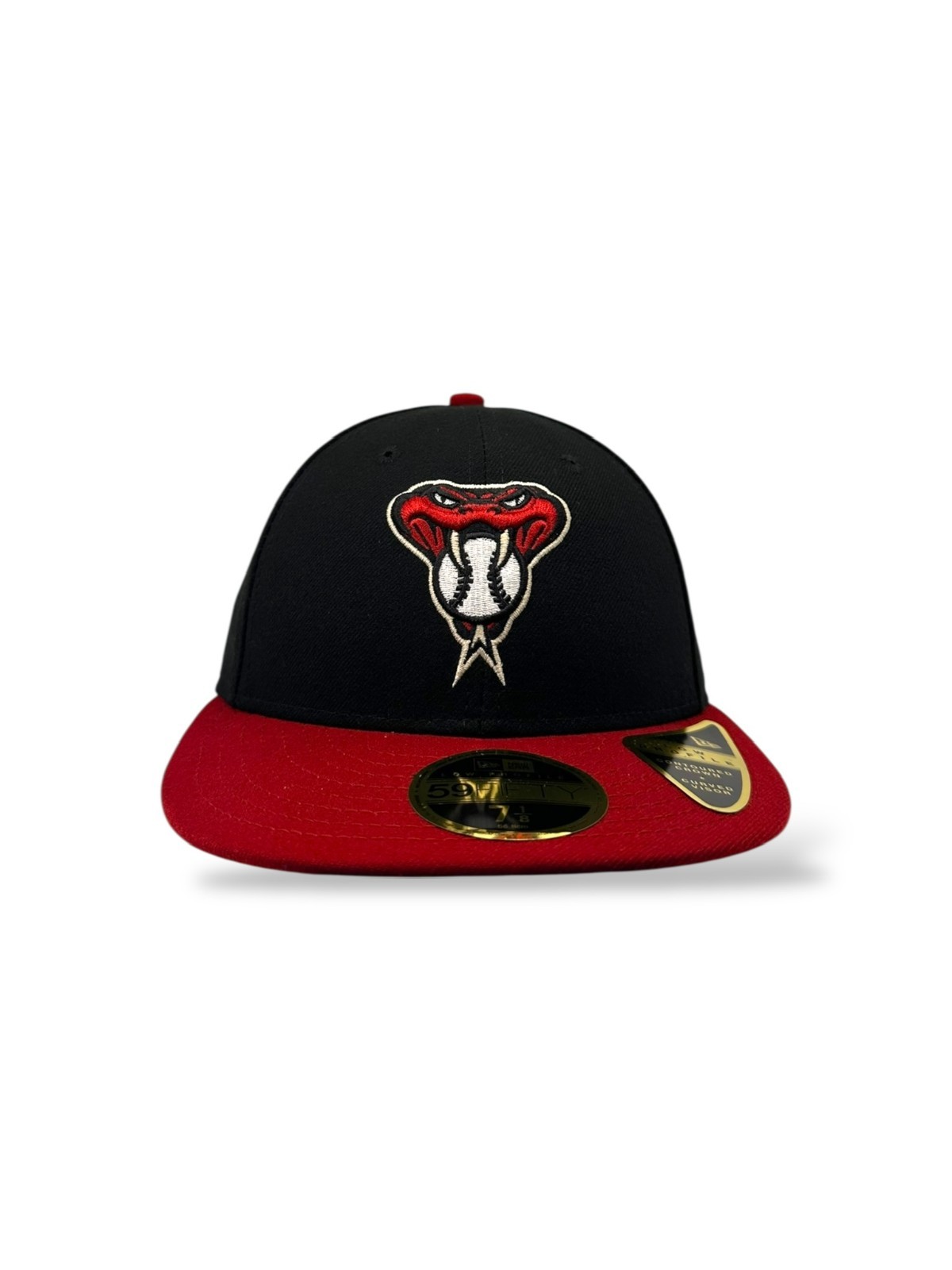 New Era 59Fifty Low Profile Arizona Diamondbacks Black Under Visor- NWT - 7