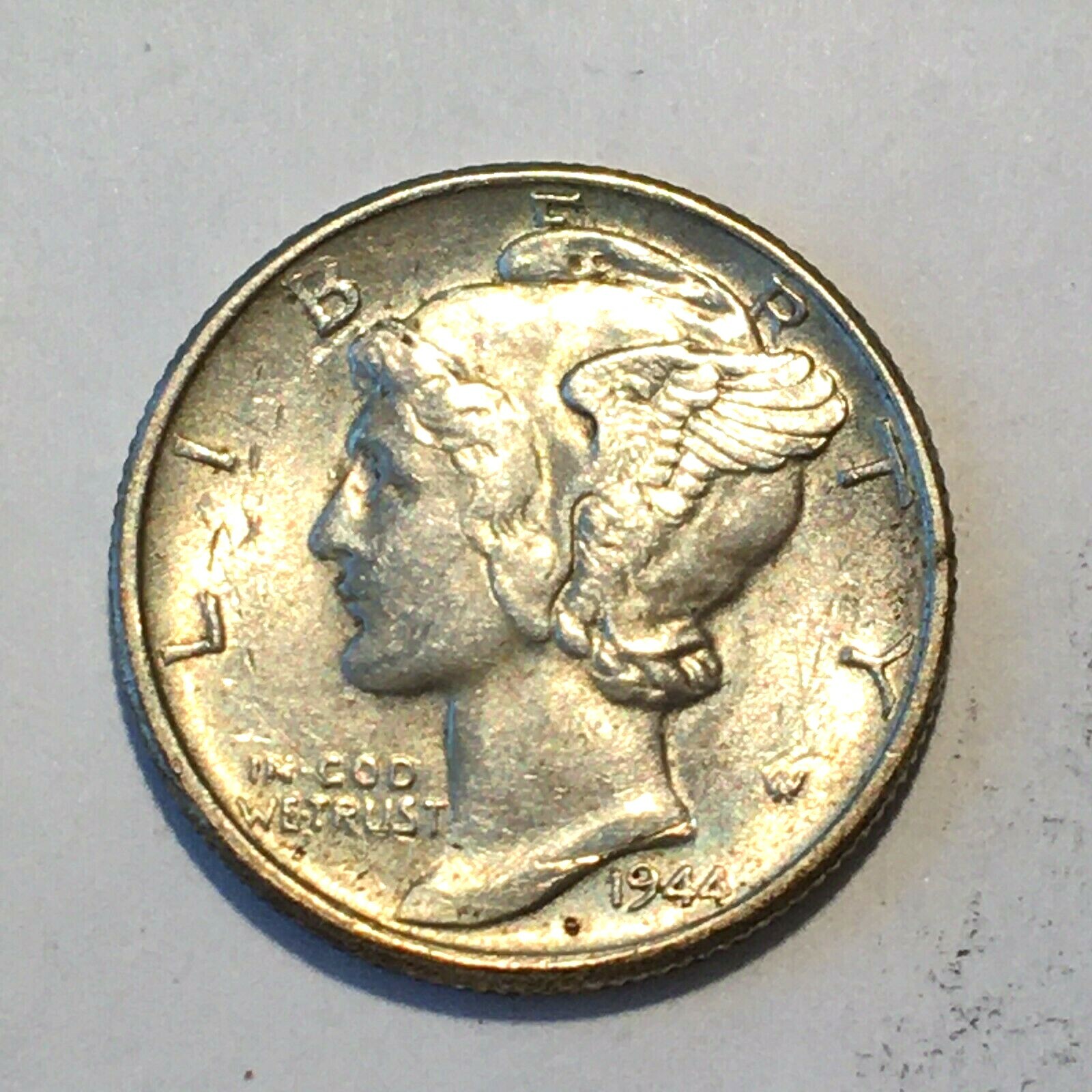 1944 Mercury Silver Dime - High Quality Scans #L902