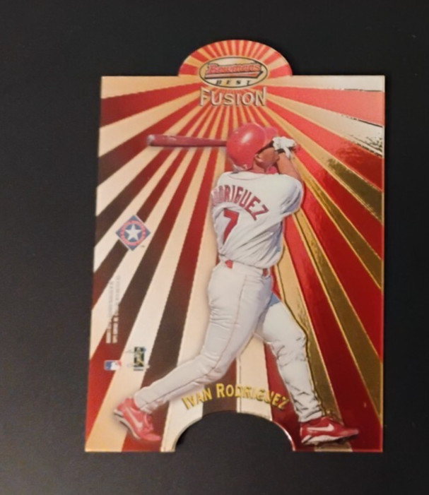 1998 Bowman's Best Fusion Ivan Rodriguez /A.J. Hinch #MI 10 near mint-mint