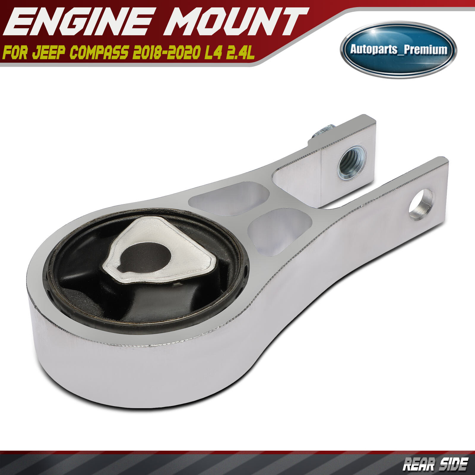Rear Engine Torque Strut Mount for Jeep Compass 2018-2020 L4 2.4L 6 Speed Trans.