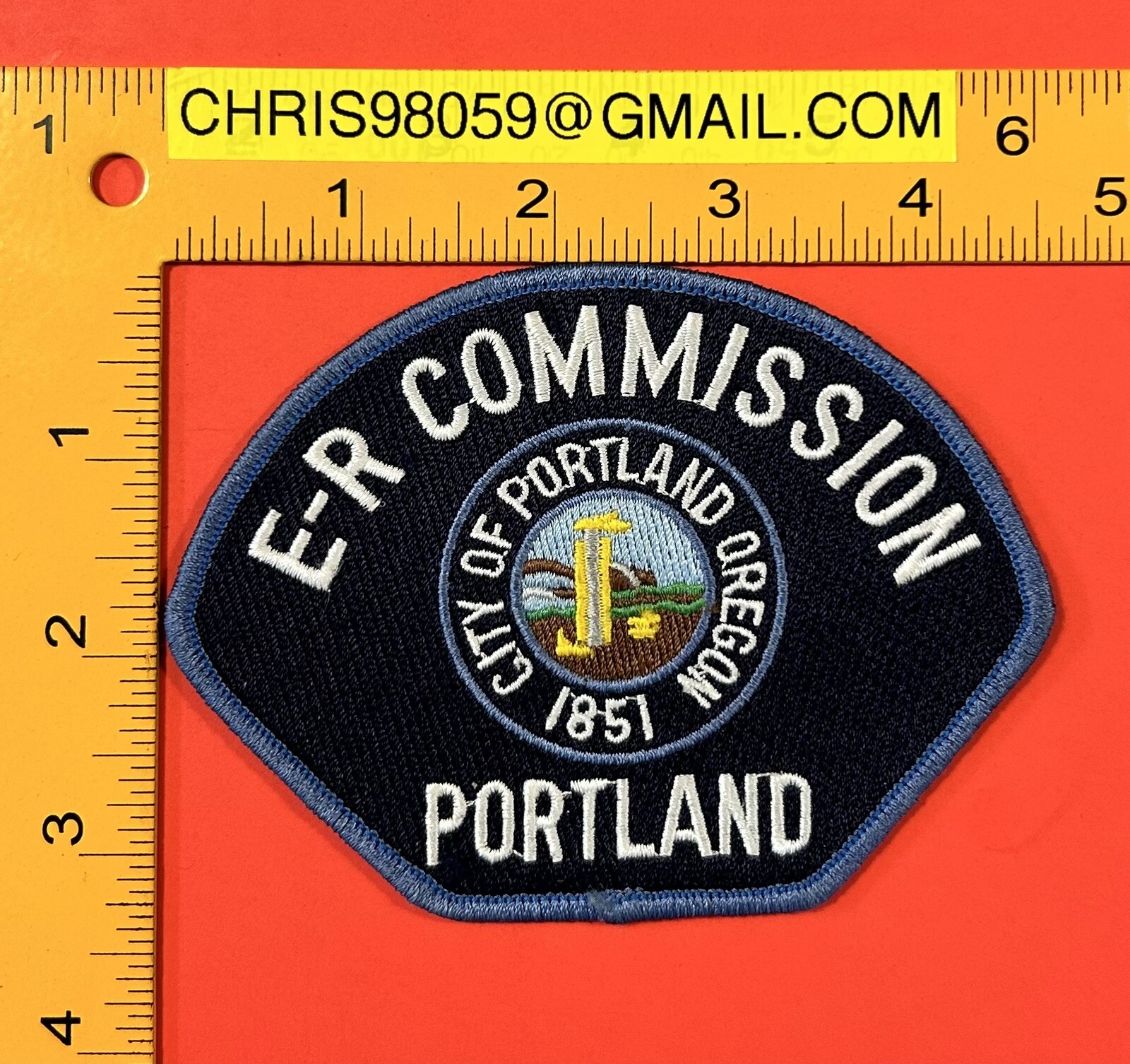 PORTLAND OREGON OR EXHIBITION RECREATION COMMISSION PUBLIC SAFETY PATCH