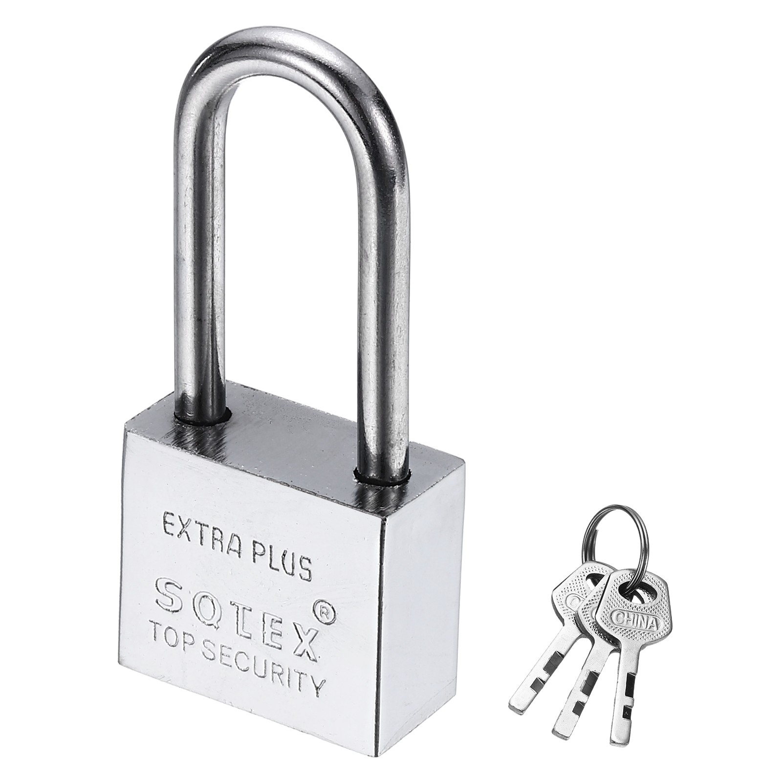 68 x 30 mm Heavy Duty Lock Alloy Steel High Security Padlocks with 3 Keys