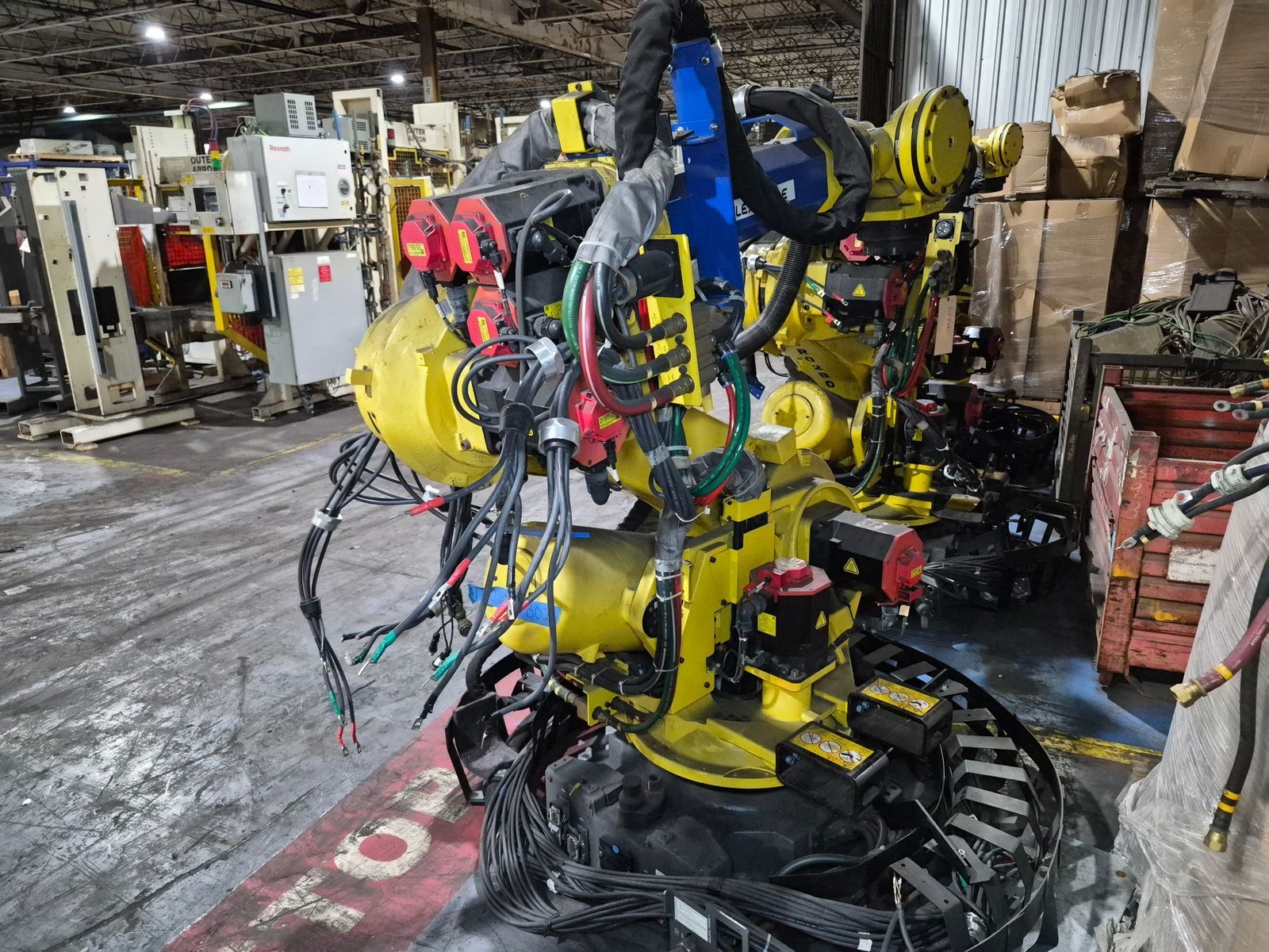 FANUC R-2000iB/210F Complete w/ R-30iA Controls USED - Missing Items