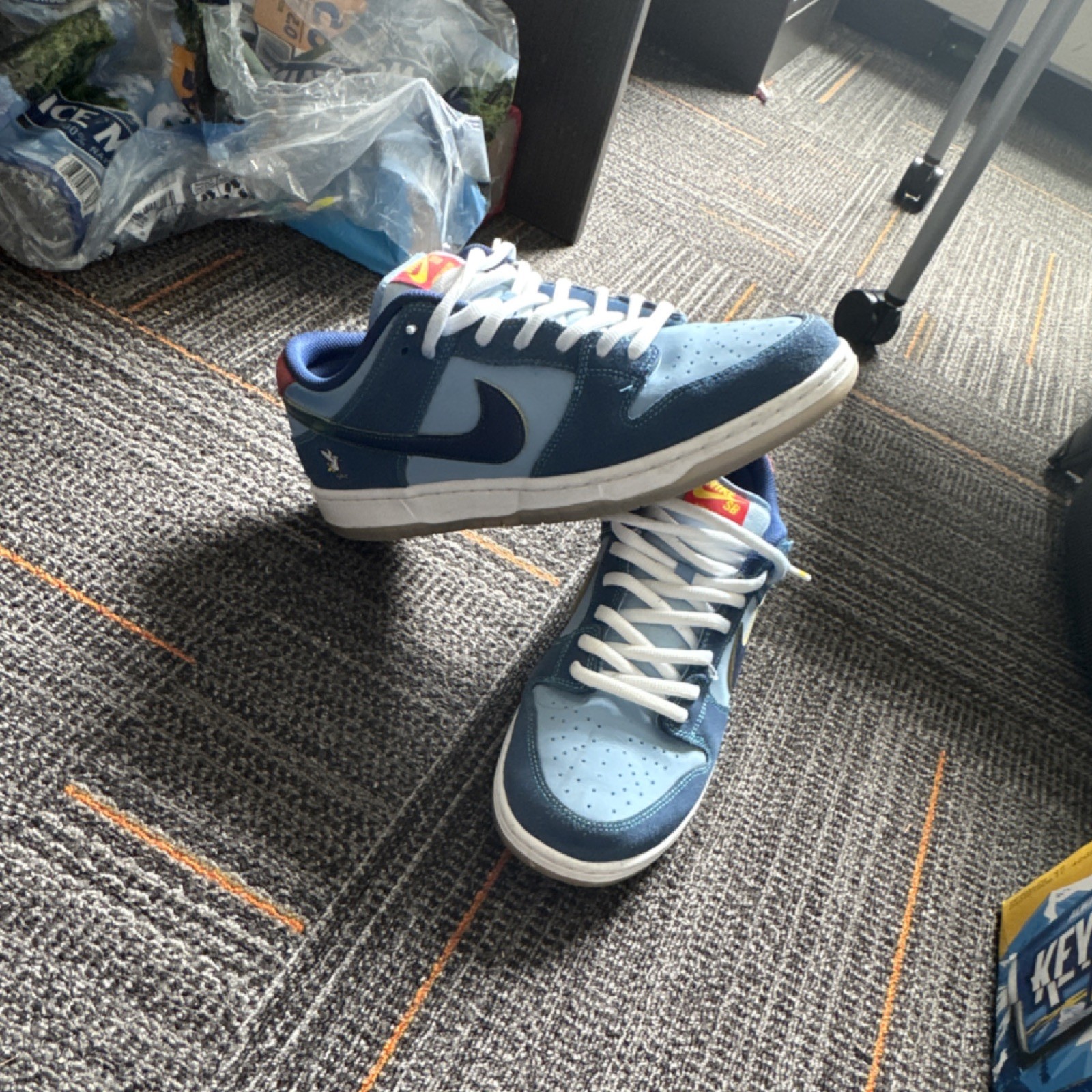 Nike SB Why So Sad Men's Skateboarding Shoes Blue US 11.5