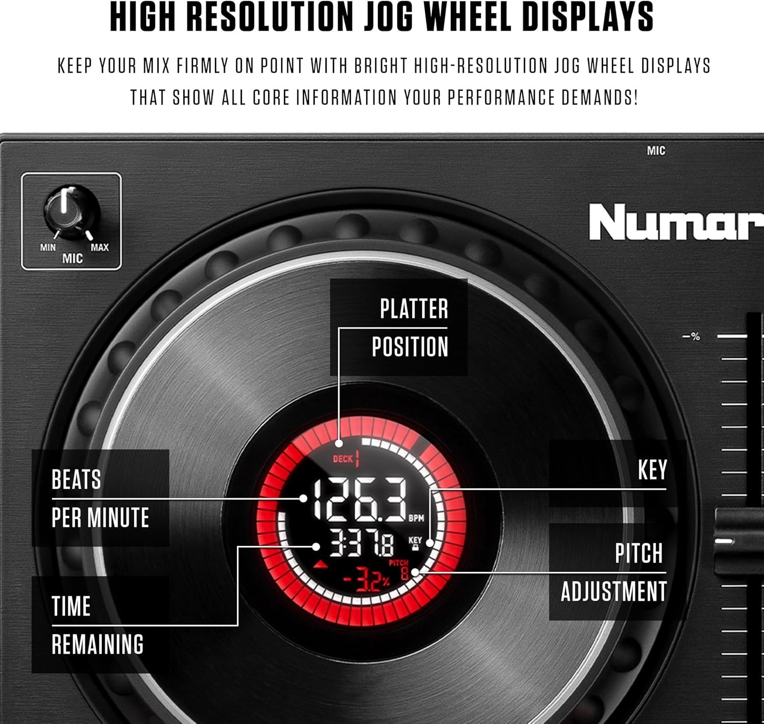 Professional Serato DJ Controller - Mixtrack Platinum FX