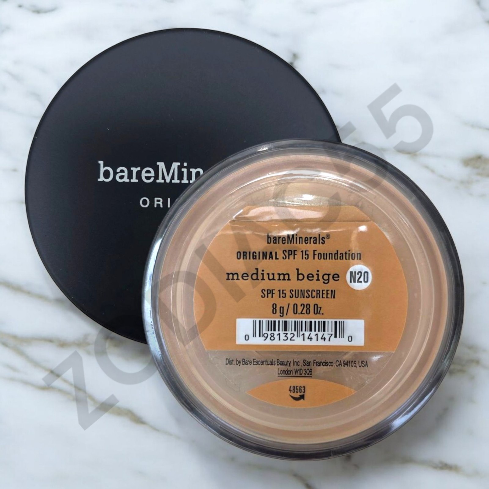 bareMinerals Foundation Original Medium Beige N20 SPF 15 8g/0.28 Oz. NEW