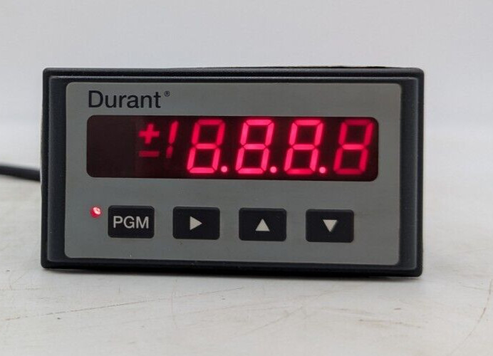 Eaton Durant 57701-442 Eclipse Series digital panel mount meter 120 VAC used