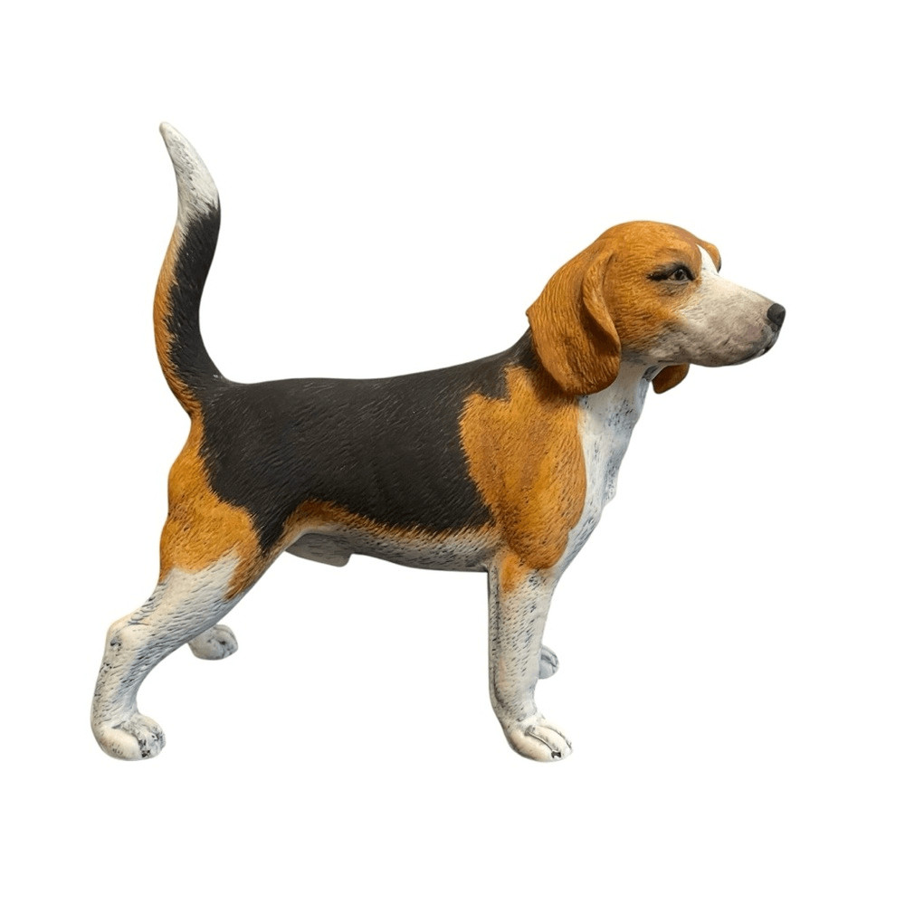 Vintage Beagle Dog Figurine By Andrea Sadek Made in Japen #7733