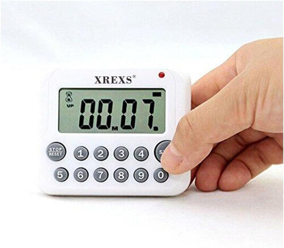 Digital Kitchen Timer Magnetic Countdown up Cooking Timer Clock
