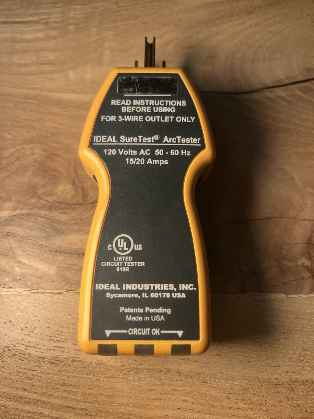Ideal 61-059 GFCI AFCI Circuit Tester / Voltage Continuity Tester