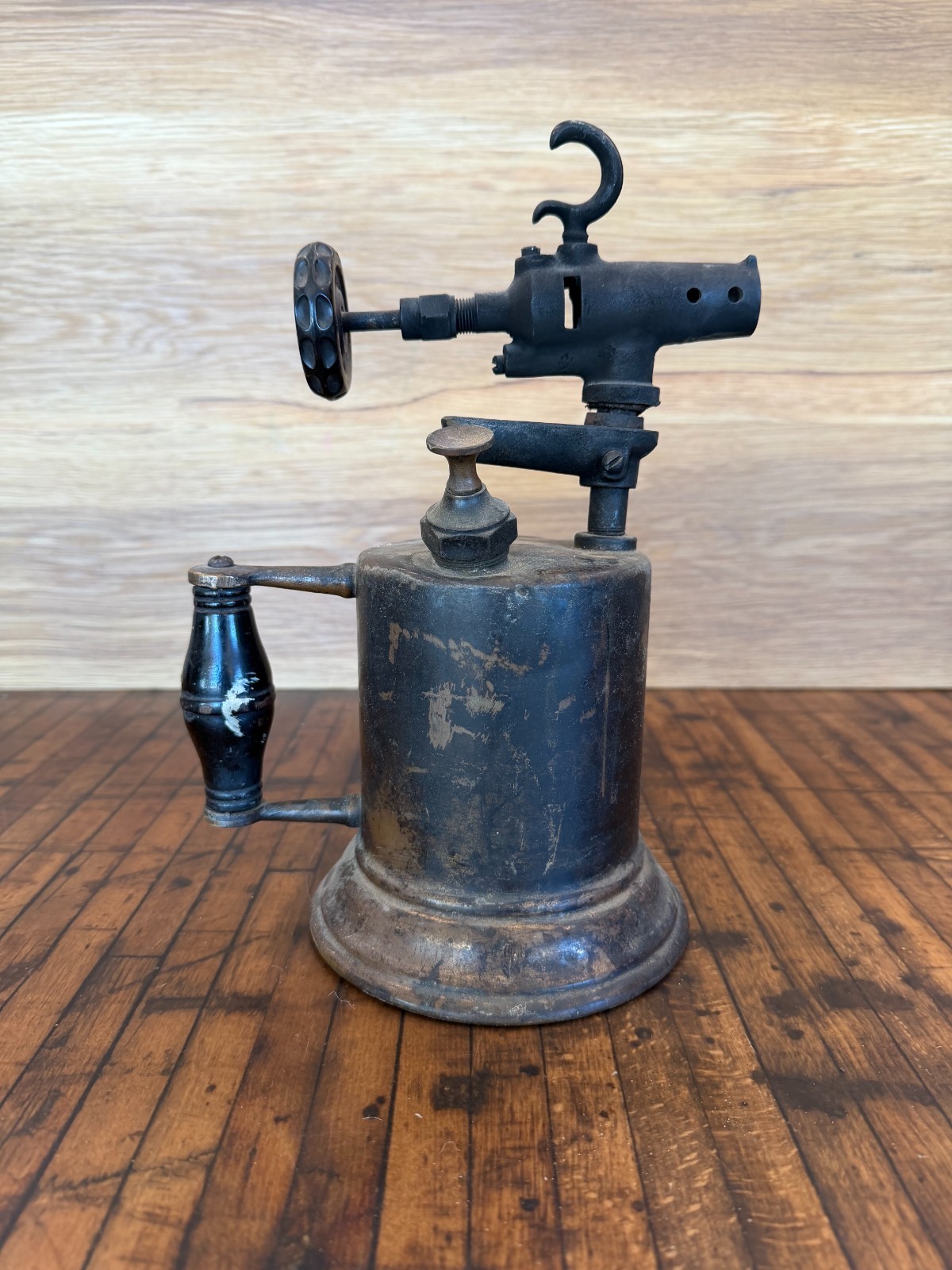 Vintage Huffman MFG CO Dayton, OH blowtorch | Industrial Collector Man gift