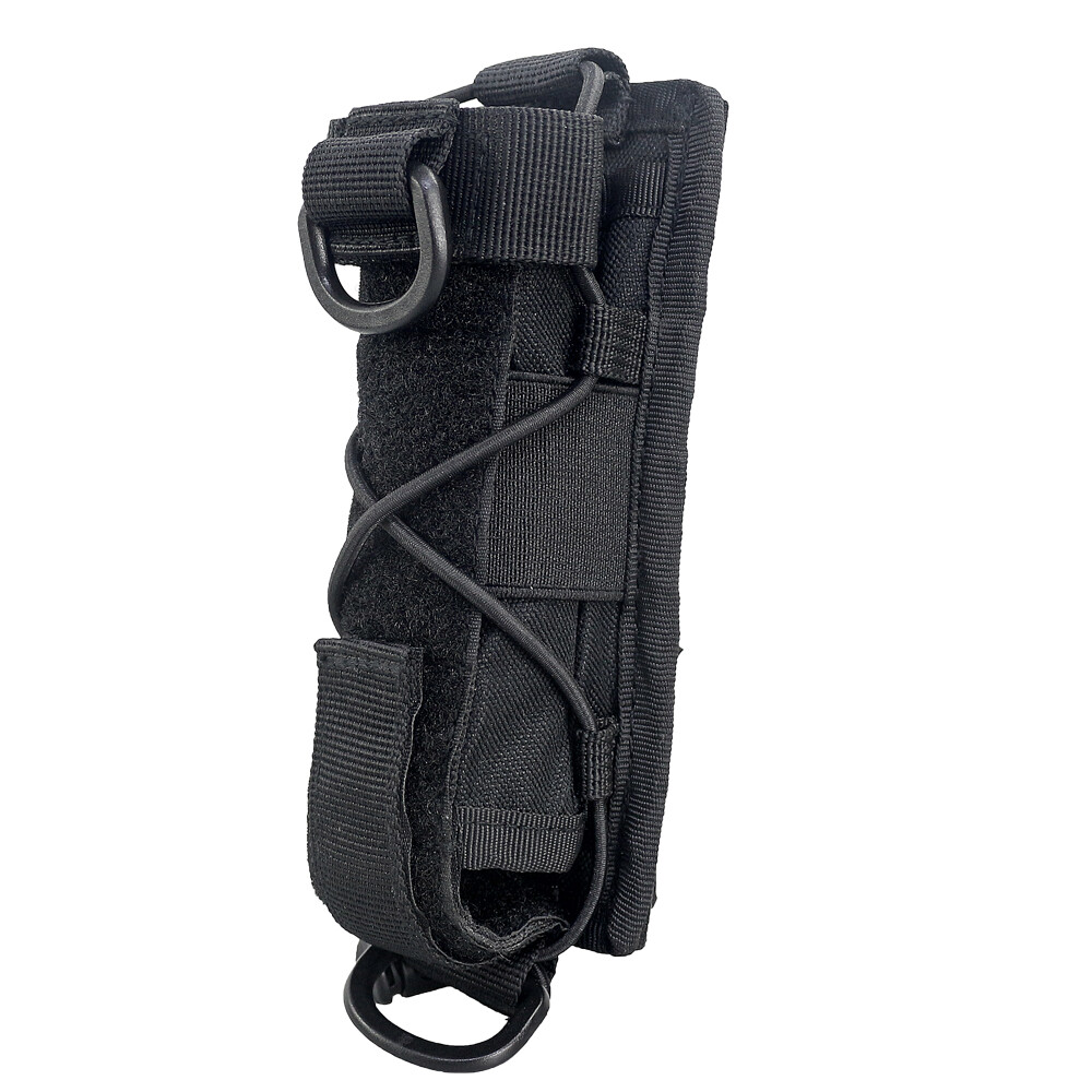 Flashlight Holster Tactical Molle Open-top Flashlight Holder for Tool Belt Pouch