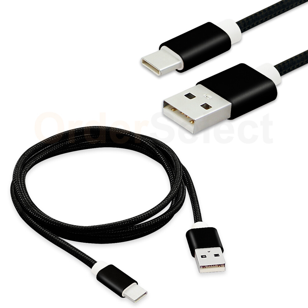 USB Type-C Braided Charger Cable Cord for Nintendo Switch / Switch Lite