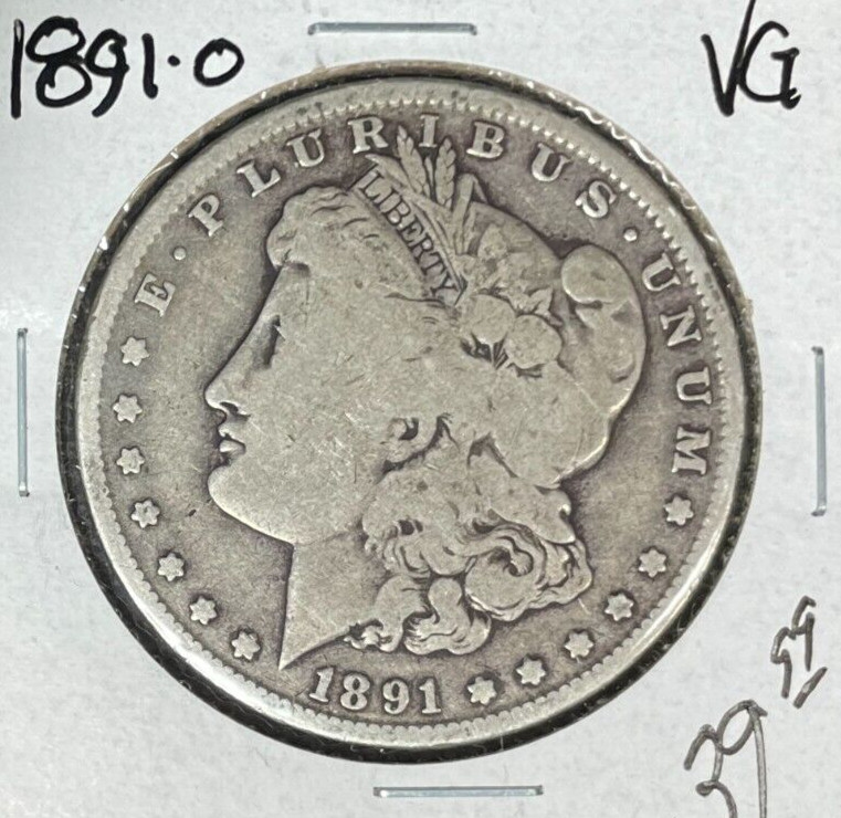 1891-O MORGAN SILVER DOLLAR ~ VG ~NICE COIN~