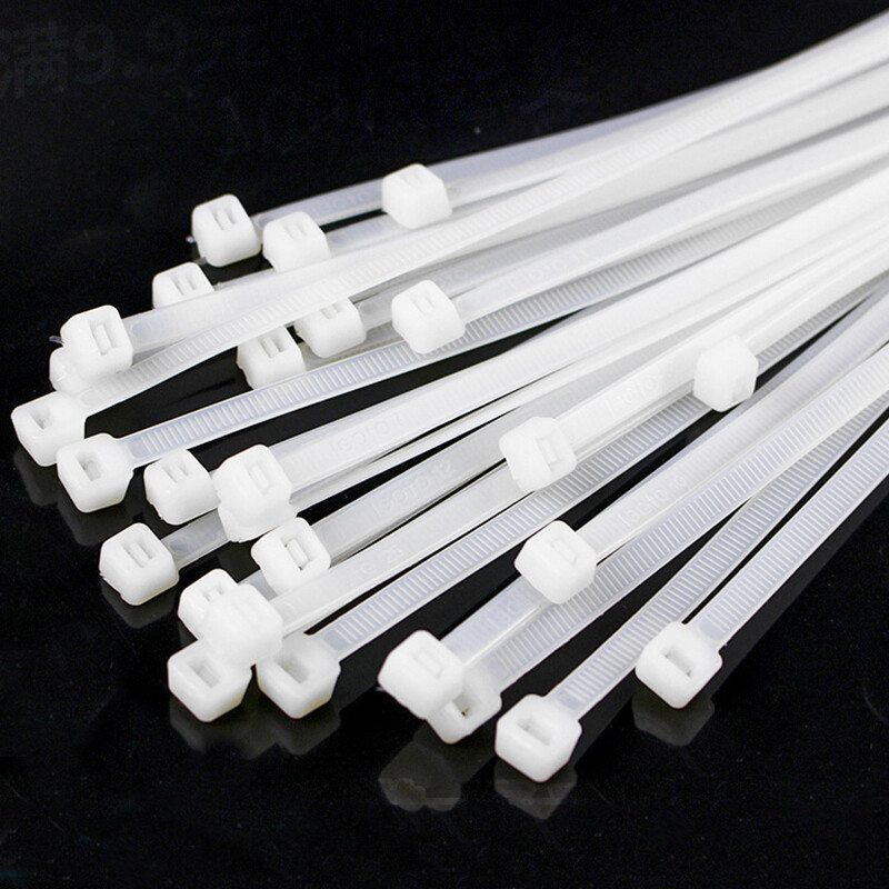 10mm Self-Locking Plastic Nylon Cable Ties Zip Ties Wrap Wire Cord Zip Tie Strap