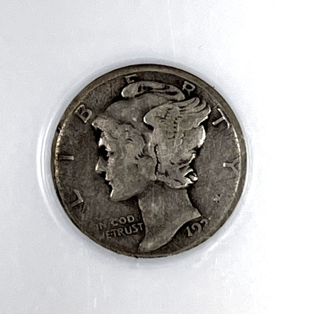 1921-D Mercury Dime : NGC VG10