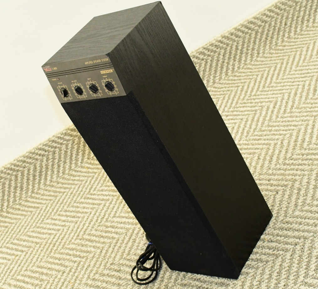 Vintage Universal V-8800 VX Series Amplified Speaker Speaker 35W