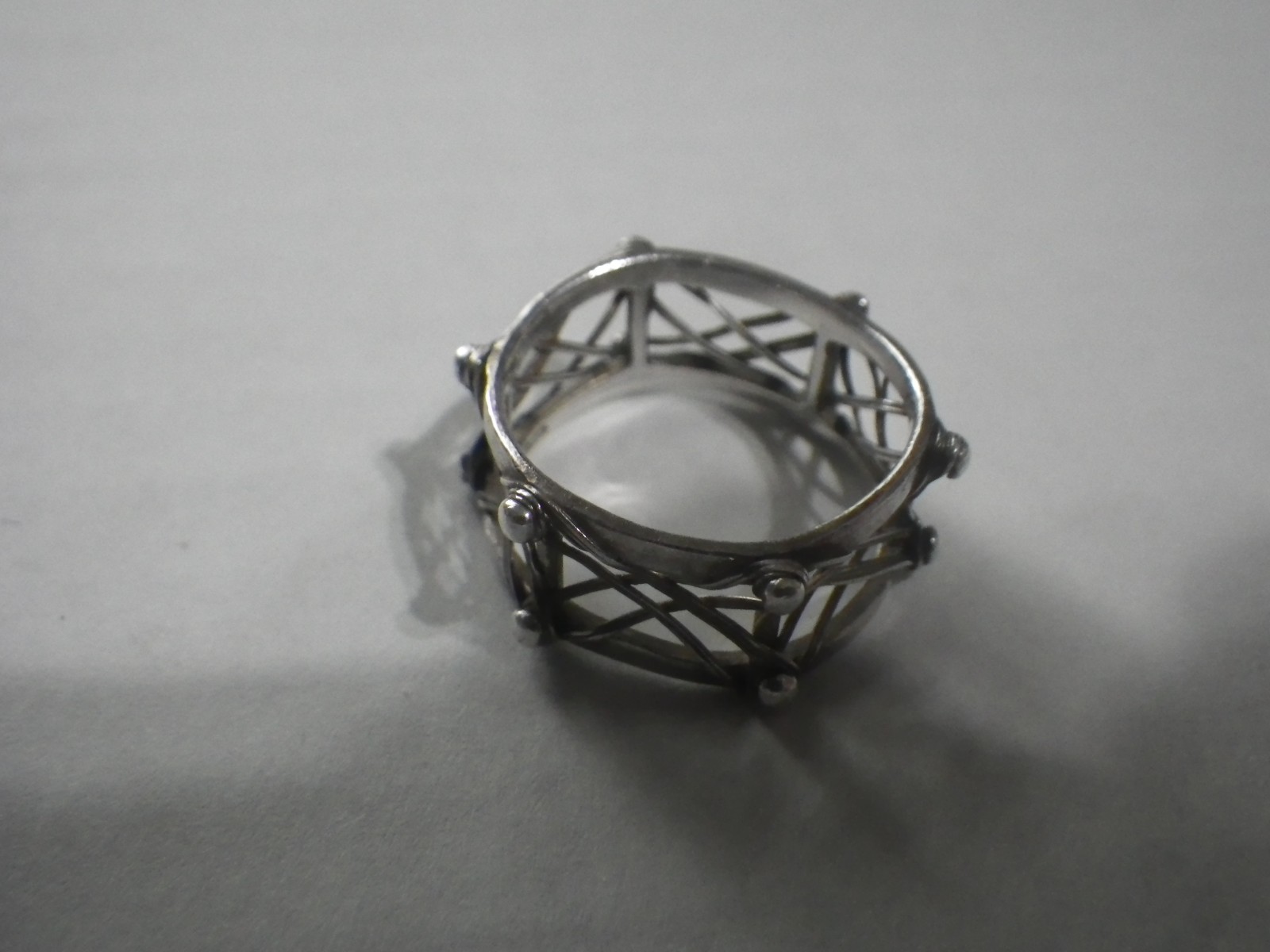 Hand Made Sterling Silver Ring SIZE 8
