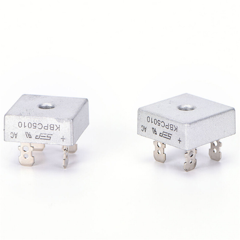 50A 1000V Metal Case Single Phases Diode Bridge Rectifier KBPC5010