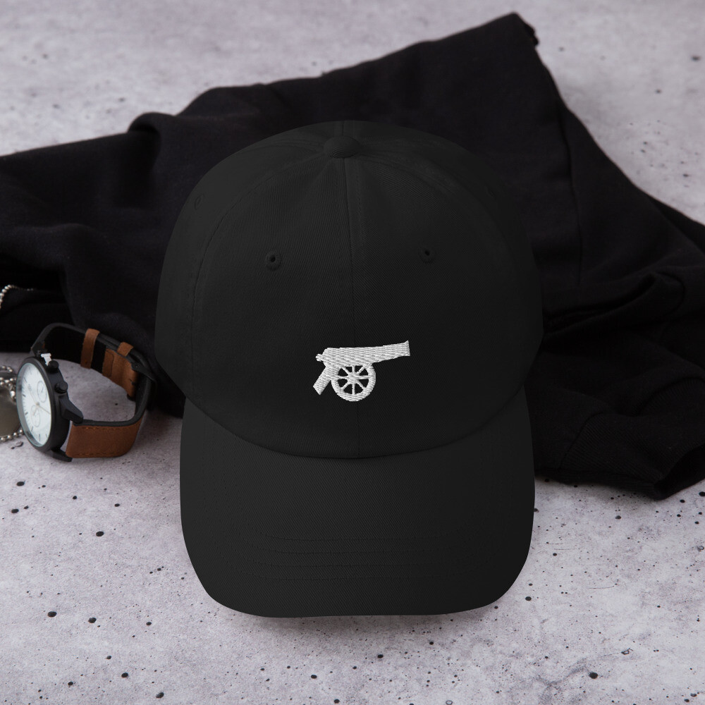 Arsenal FC Minimalist Design Embroidered Dad Hat Vintage Soccer Football Cap
