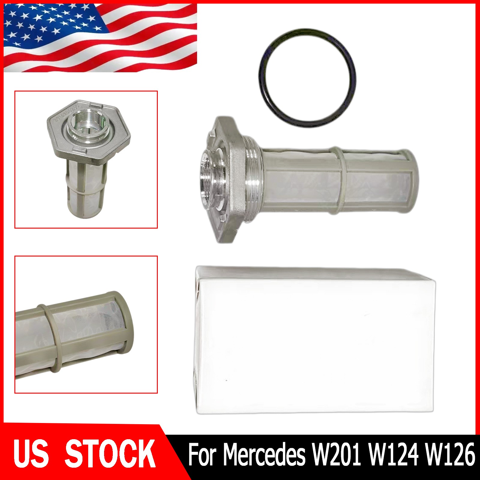 For Mercedes W201 W124 W126 1074710135 2014700206 20MM Fuel Tank Fuel Filter