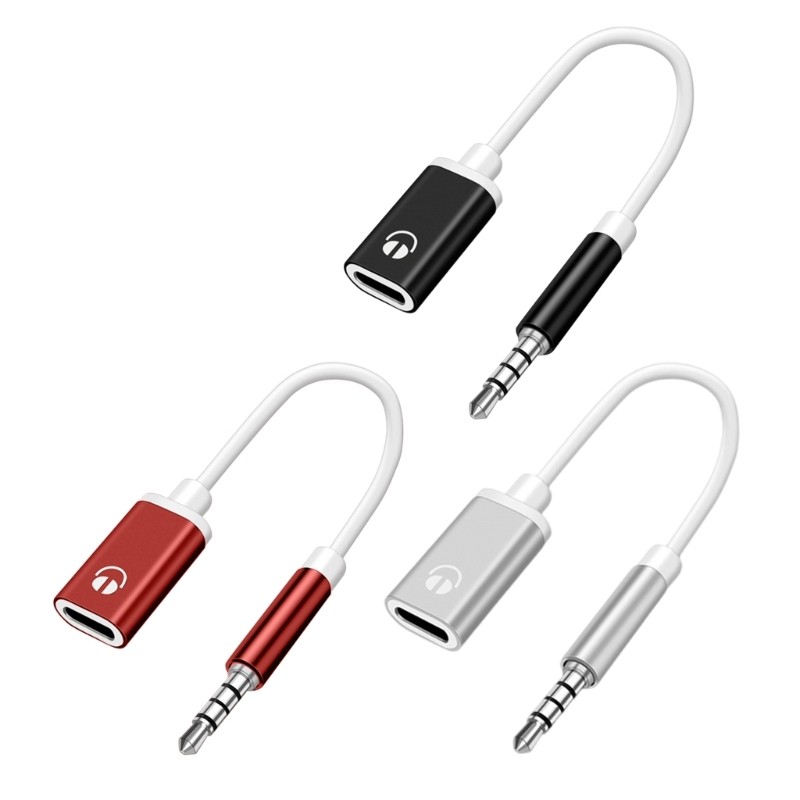 3.5mm Male To Type C Female Auditory Adapter Cable For Earphones