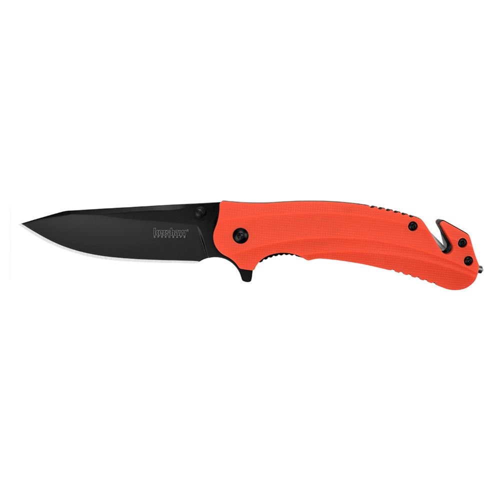 Kershaw 8650 Barricade Orange Folding Knife 3.5in Blade