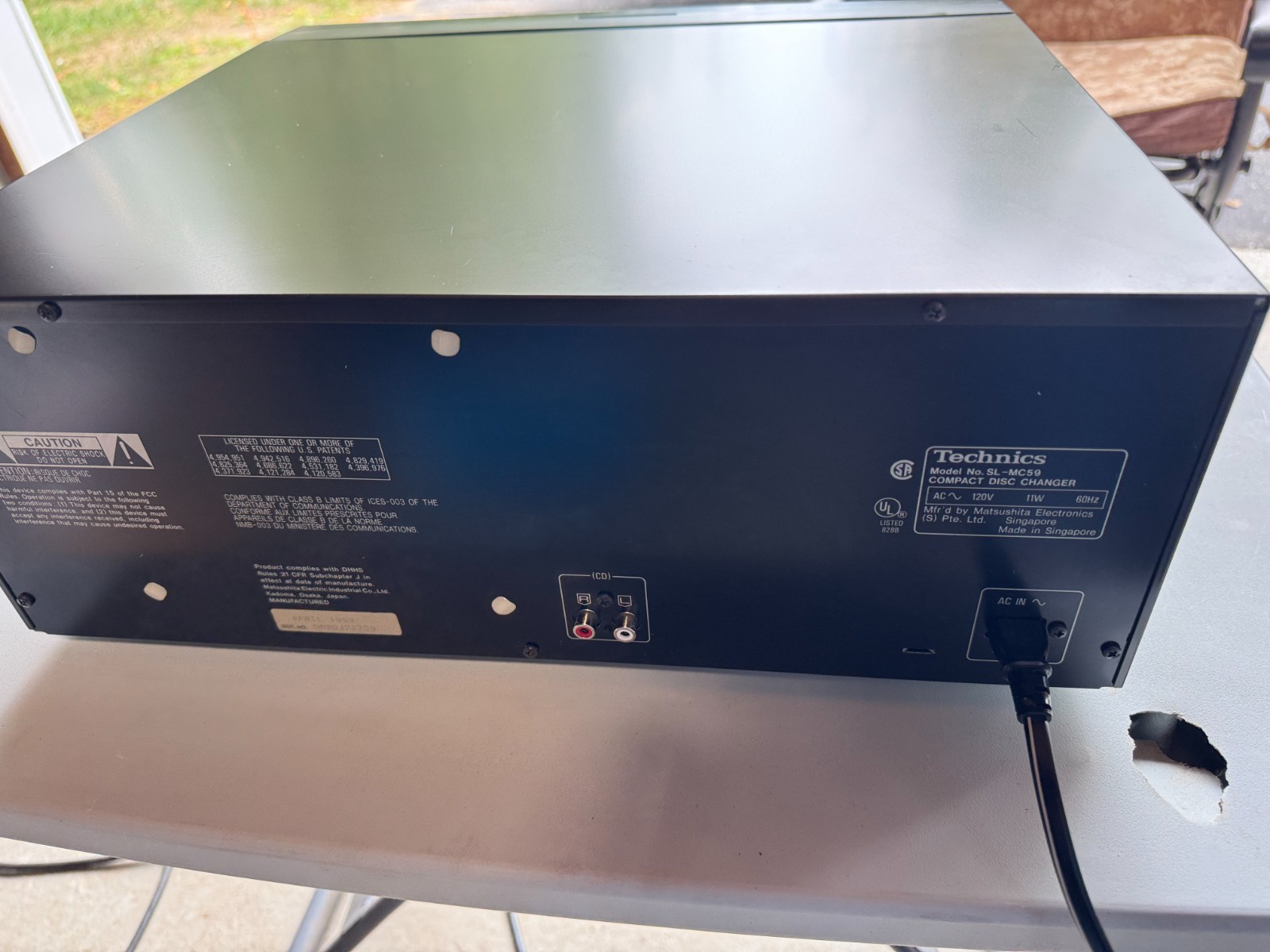 Technics 1990s BEST RACK SYSTEM with REMOTE ( FROM FIRST OWNER-MADE IN JAPAN)