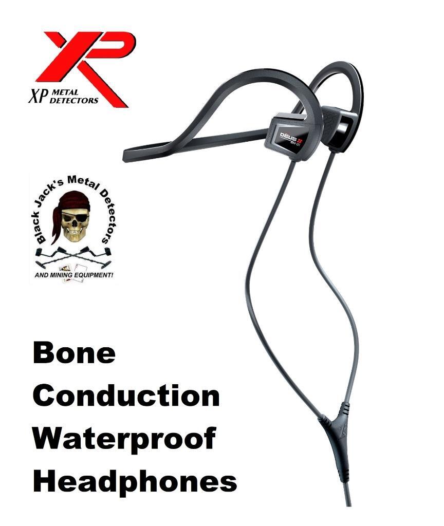 XP DEUS II BH-01 Bone Conduction Waterproof Headphones - Authorized XP Dealer!