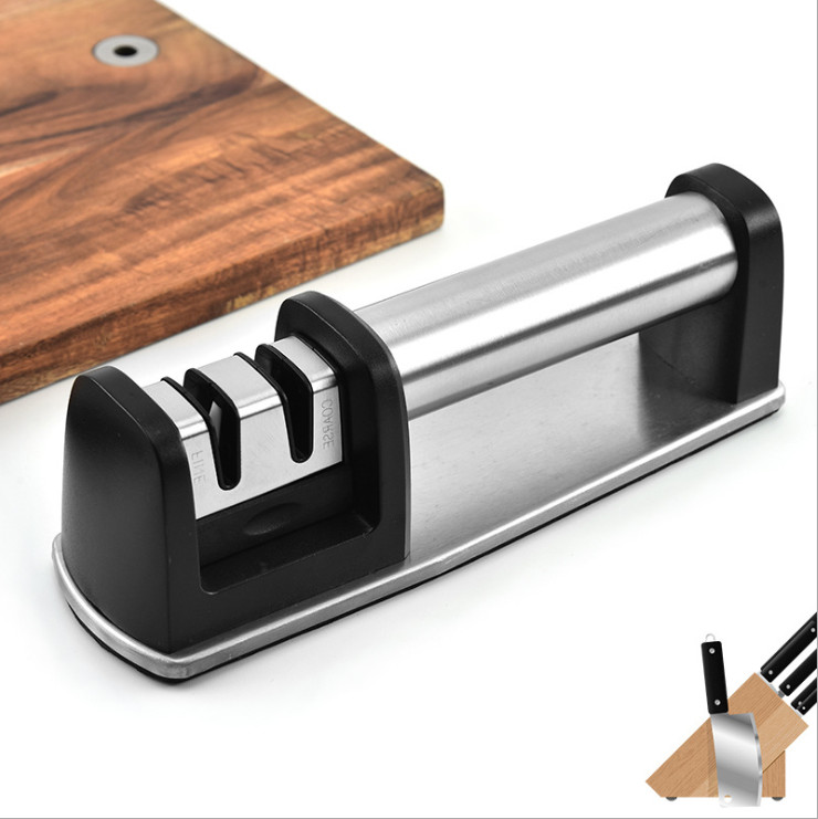 Professional Knife Sharpener Chef Grade Kitchen Ceramic Tungsten Sharpening Tool