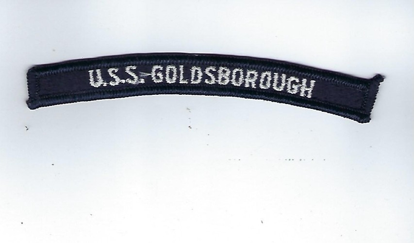 USS Goldsborough, DDG-20,  US Navy "Rocker"