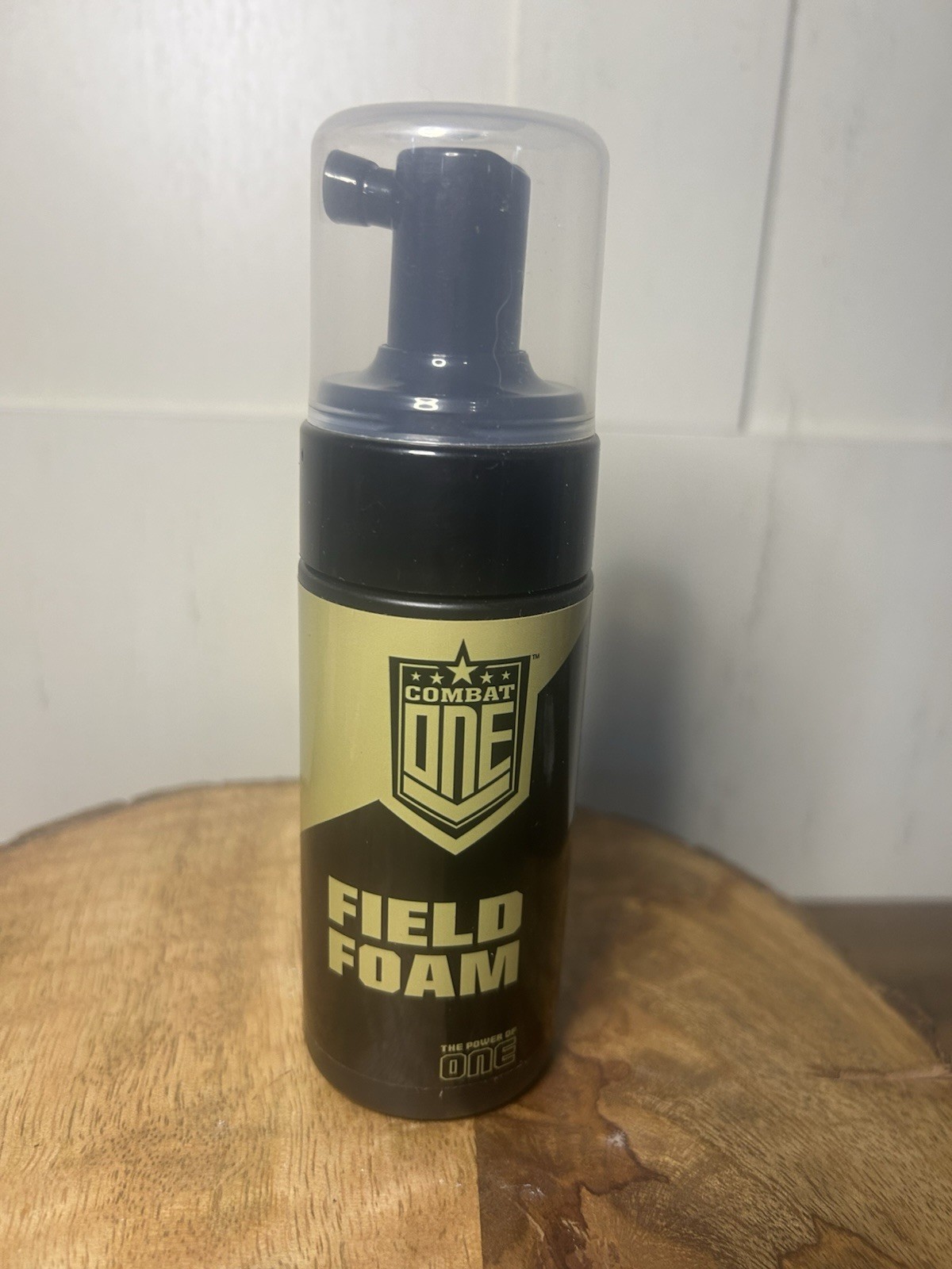 Combat One Field Foam No-rinse Skin Cleanser, Conditioner, & Protector 3.7oz