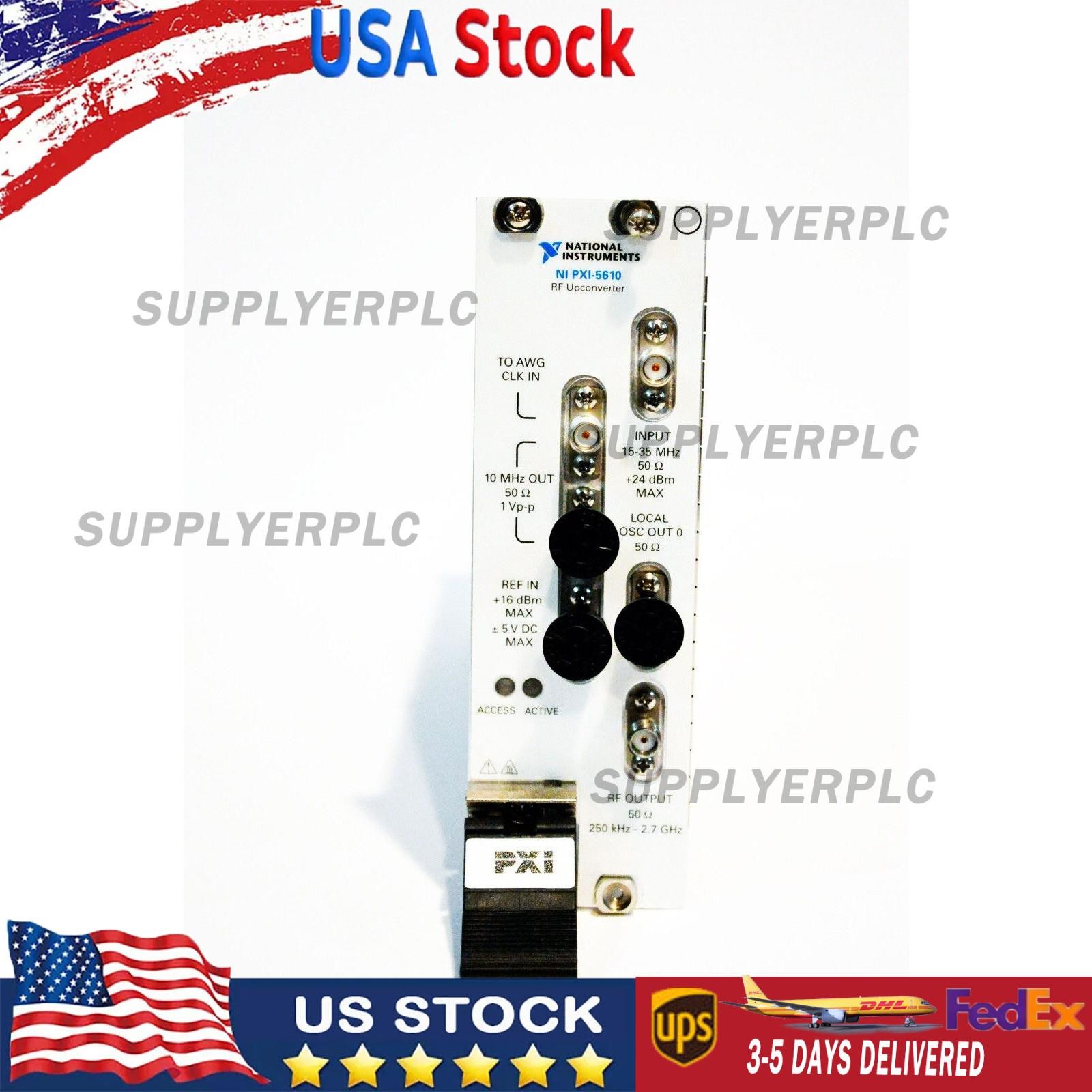 US Free TAX NEW NI PXI-5610 PXI 5610 2.7 GHz RF Upconverter.
