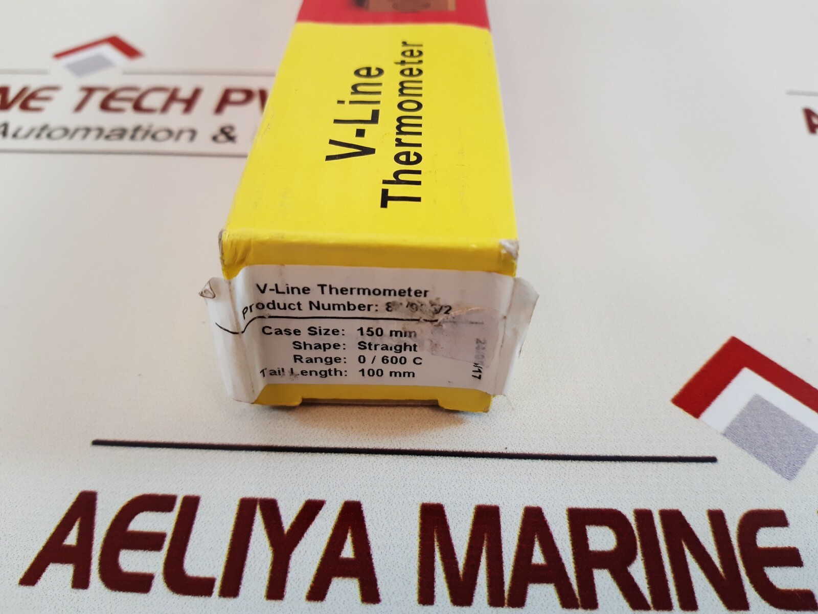 Brannan thermometer 0/600 c