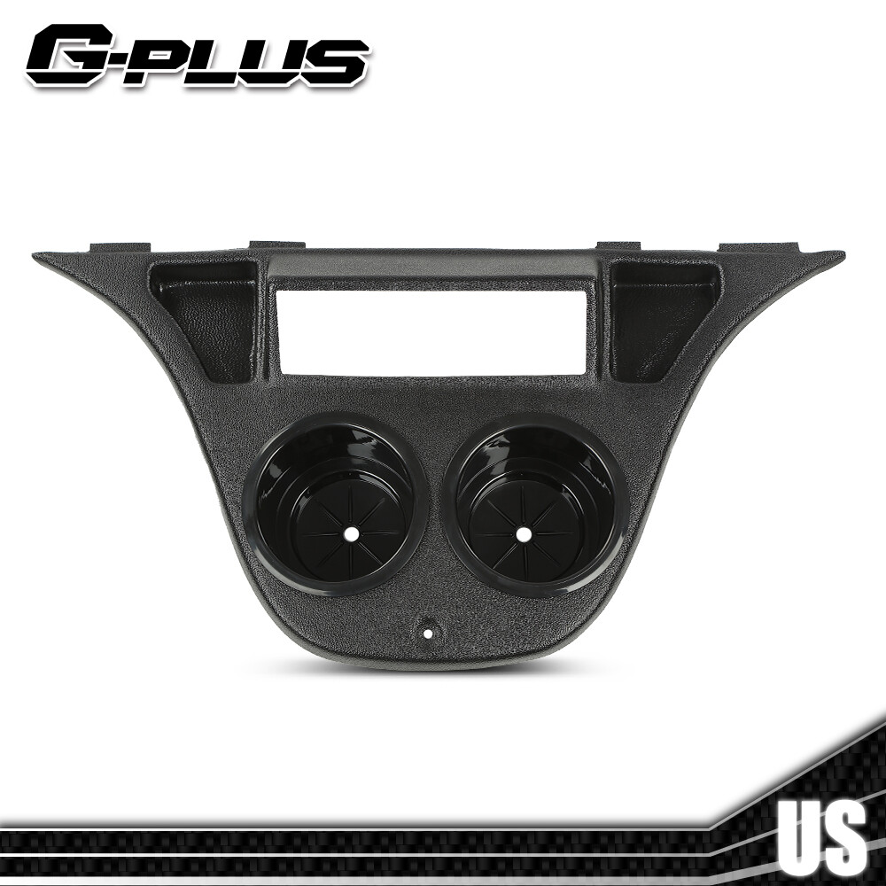 Fit For Yamaha Drive Dash Mounted Cup Holder Radio Adapter Black