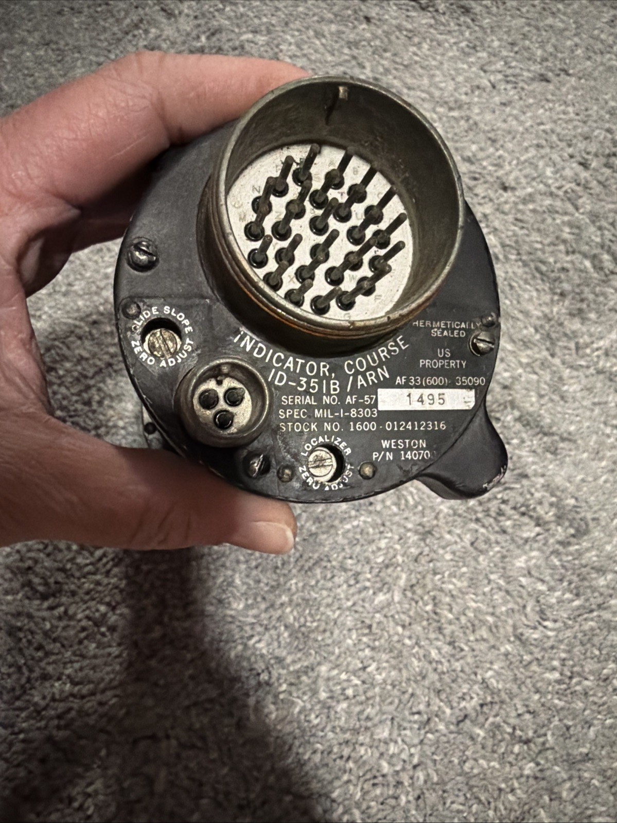 Weston Indicator Course ID-351B/ARN
