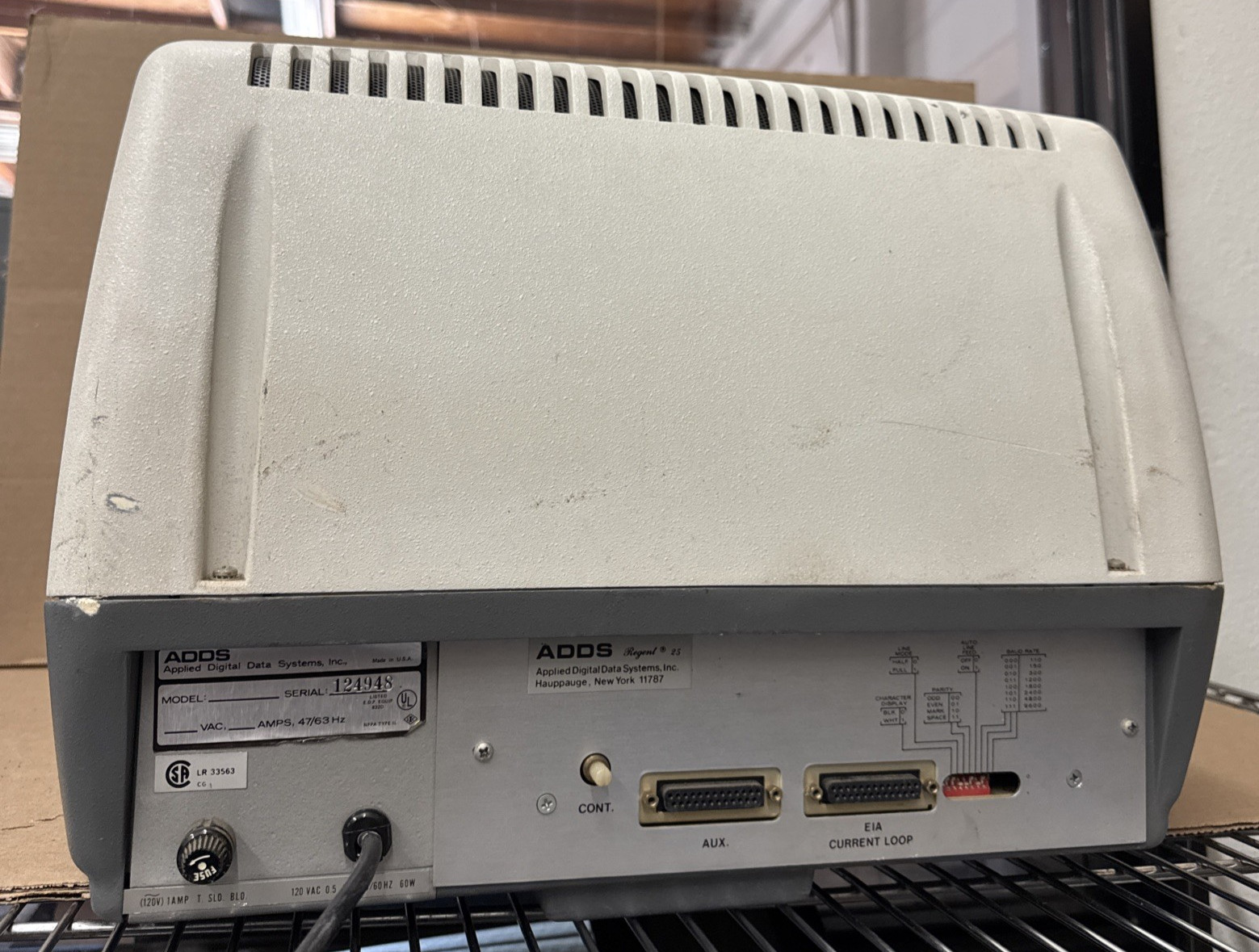 ADDS Regent 25 Vintage Computer, Working