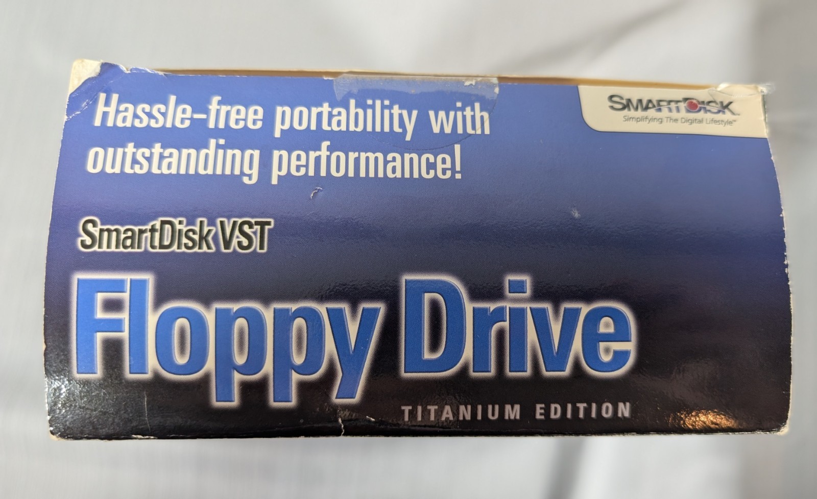 SmartDisk External USB 3.5" Floppy Drive for PC or Mac/Titanium Edition/Tested