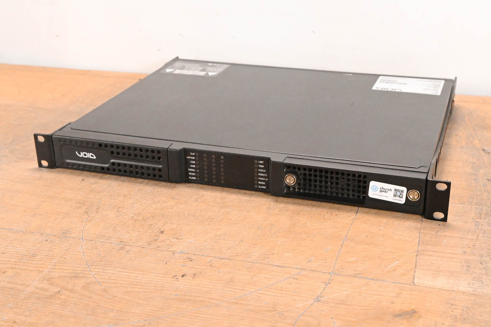 Void Bias Q2 4-Channel DSP Power Amplifier w/ Dante CG01W6Z