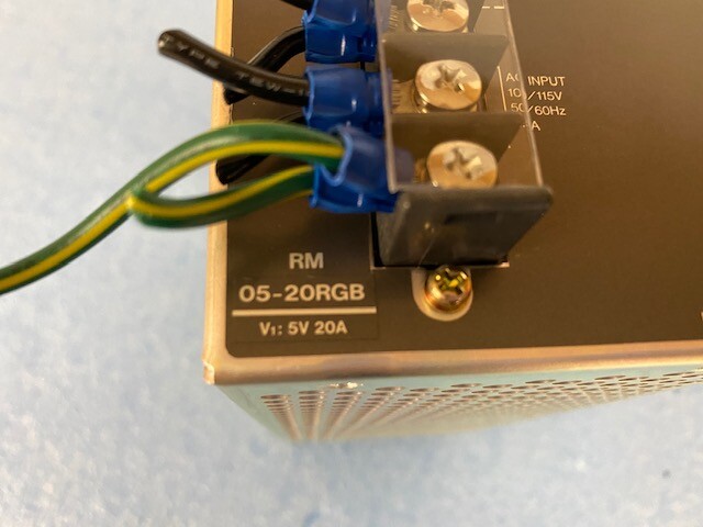 TDK RM05-20RGB 5V 20A DC POWER SUPPLY 100-115V INPUT