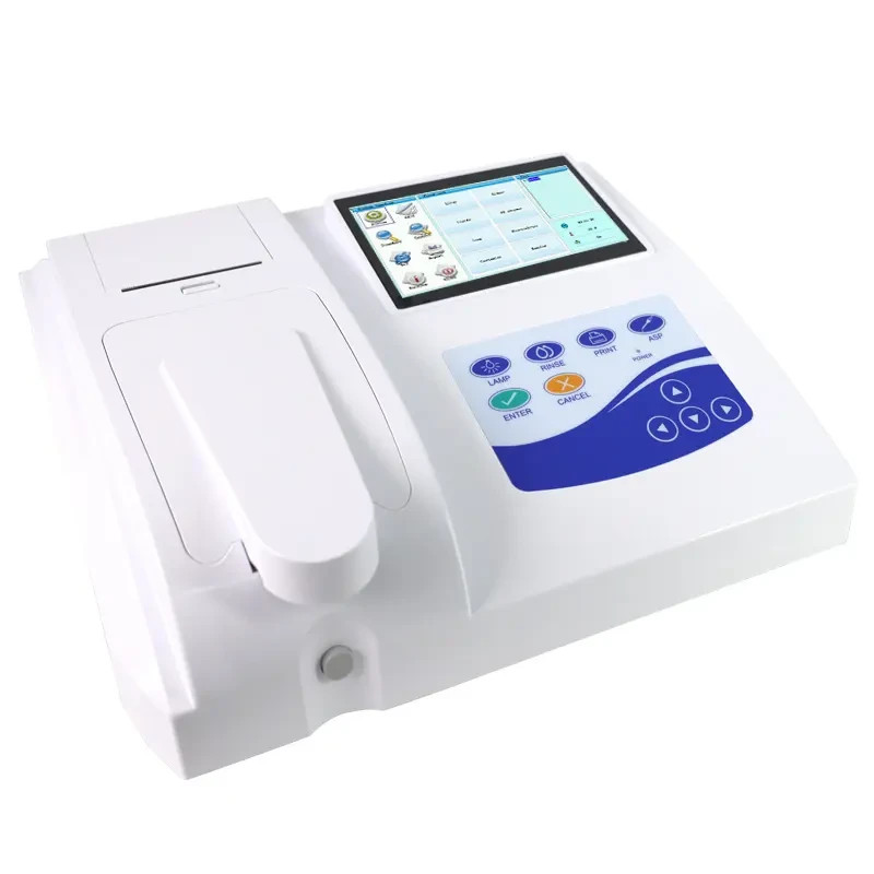 For Touch Screen Biochemistry Analyzer Semi-auto Blood Fluid Testing Printer