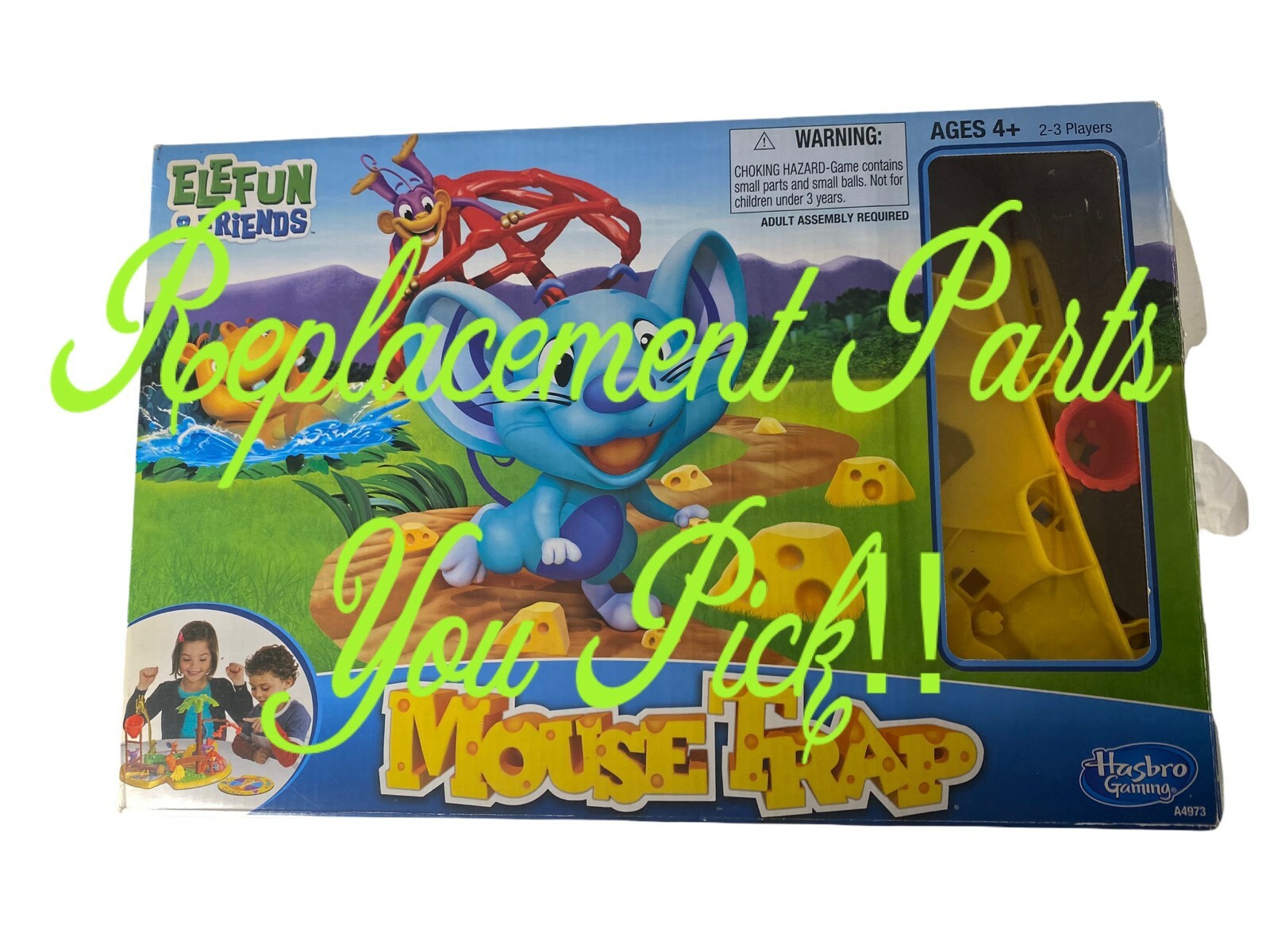 Elefun & Friends Mouse Trap Replacement Parts Pieces You Pick!!