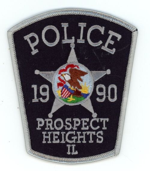 ILLINOIS IL PROSPECT HEIGHTS POLICE NICE SHOULDER PATCH SHERIFF