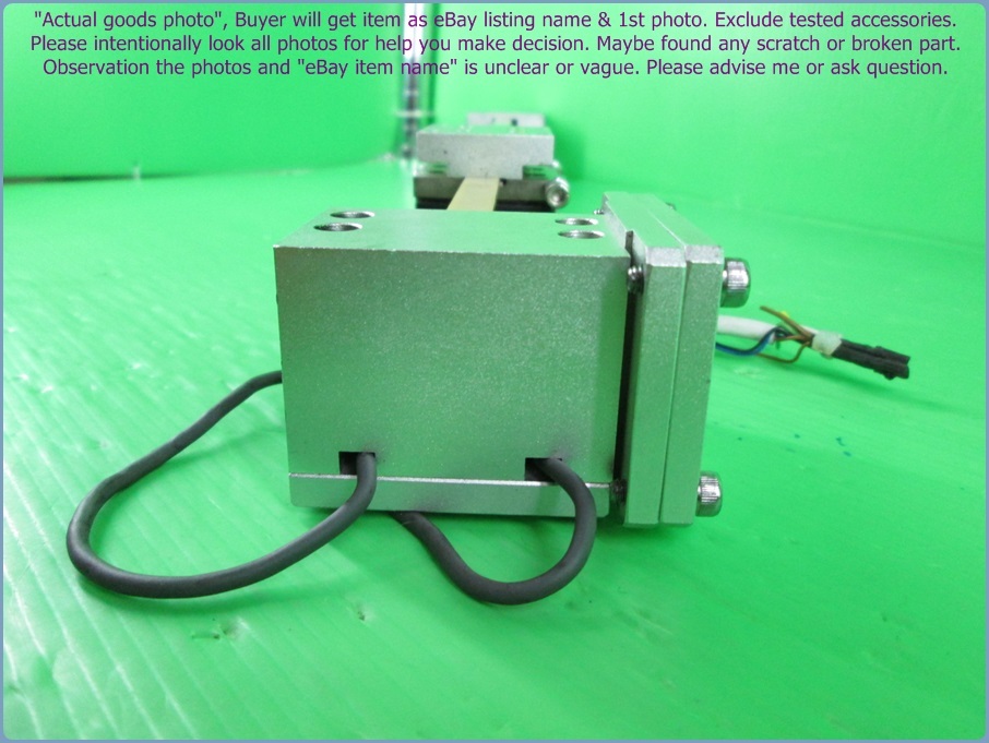 Linear drivenbelt driven as photo, Stroke 30cm., Mini CNC/3D Printer, Promotion.