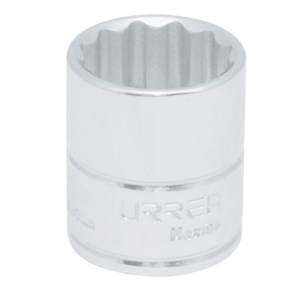 URREA 5220 3/8" Drive Chrome Standard Socket 12 Point 5/8"